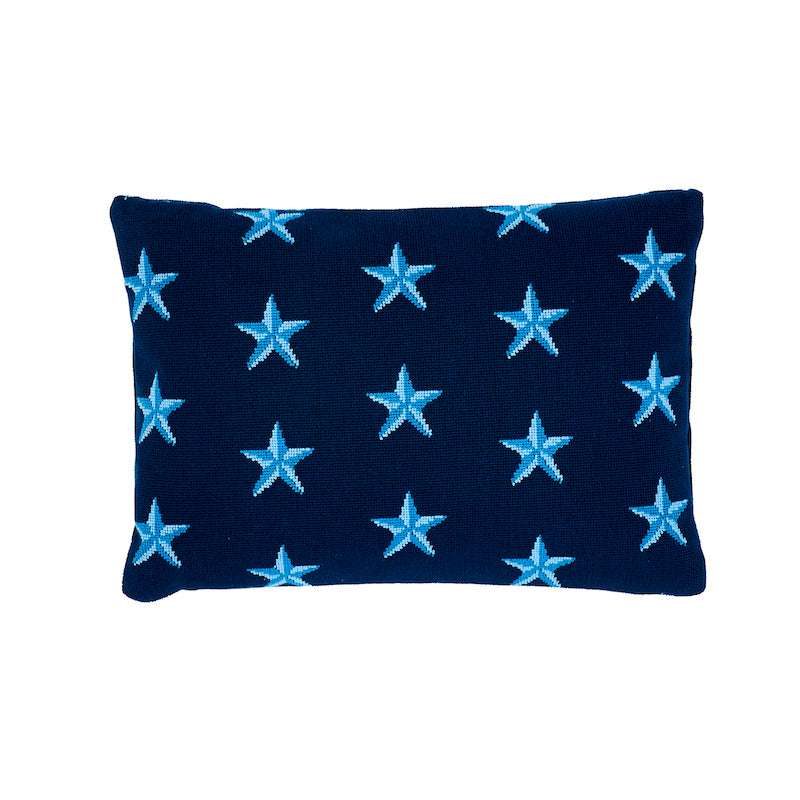 Cuscino Epingle Stella | Blu
