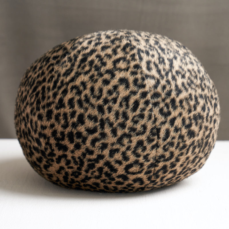 Cuscino a sfera Lilya Leopard | Naturale