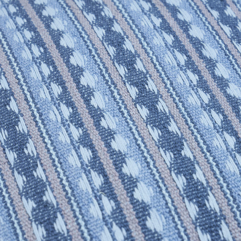 Cuscino a righe Tarnby | Cielo