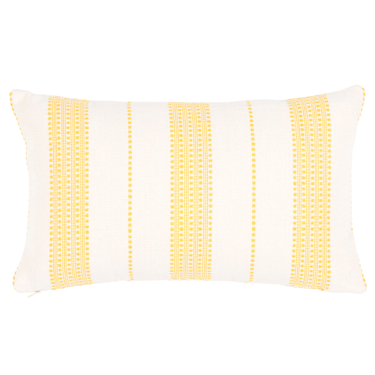 Cuscino a righe Lubecca | Giallo