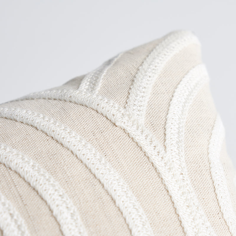 Cuscino Ricamo Giraldi | Naturale