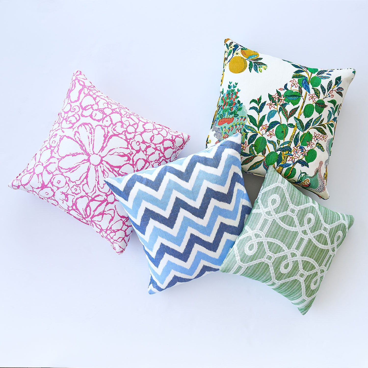 Cuscino Vedado Ikat | Indaco