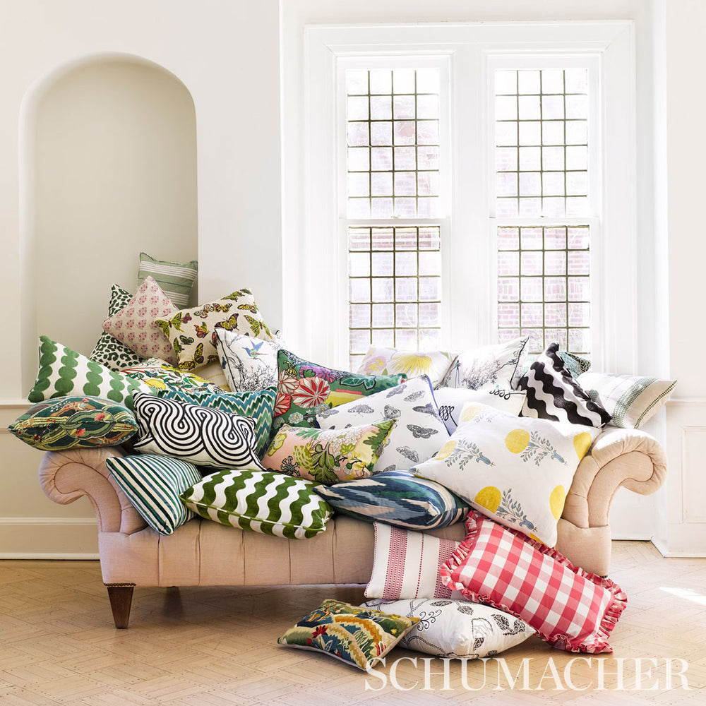 Cuscino Chevron Fiorentino | Smeraldo