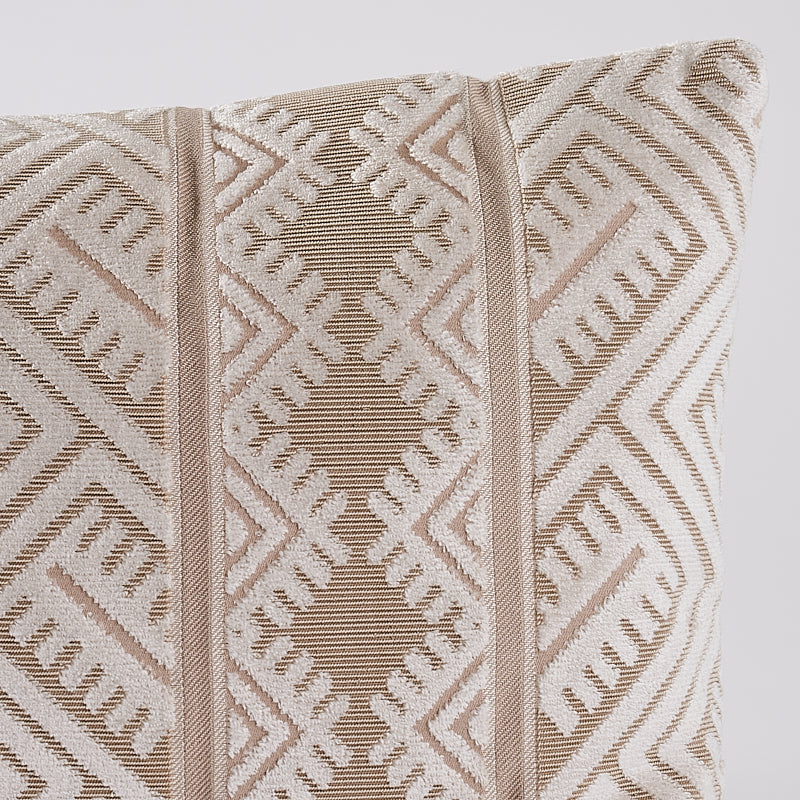 Cuscino in velluto Parvin | Perla