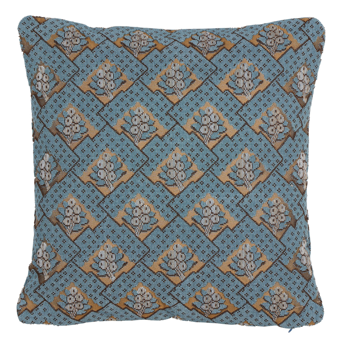 Cuscino Épinglé in seta Blair | Worcester Blu