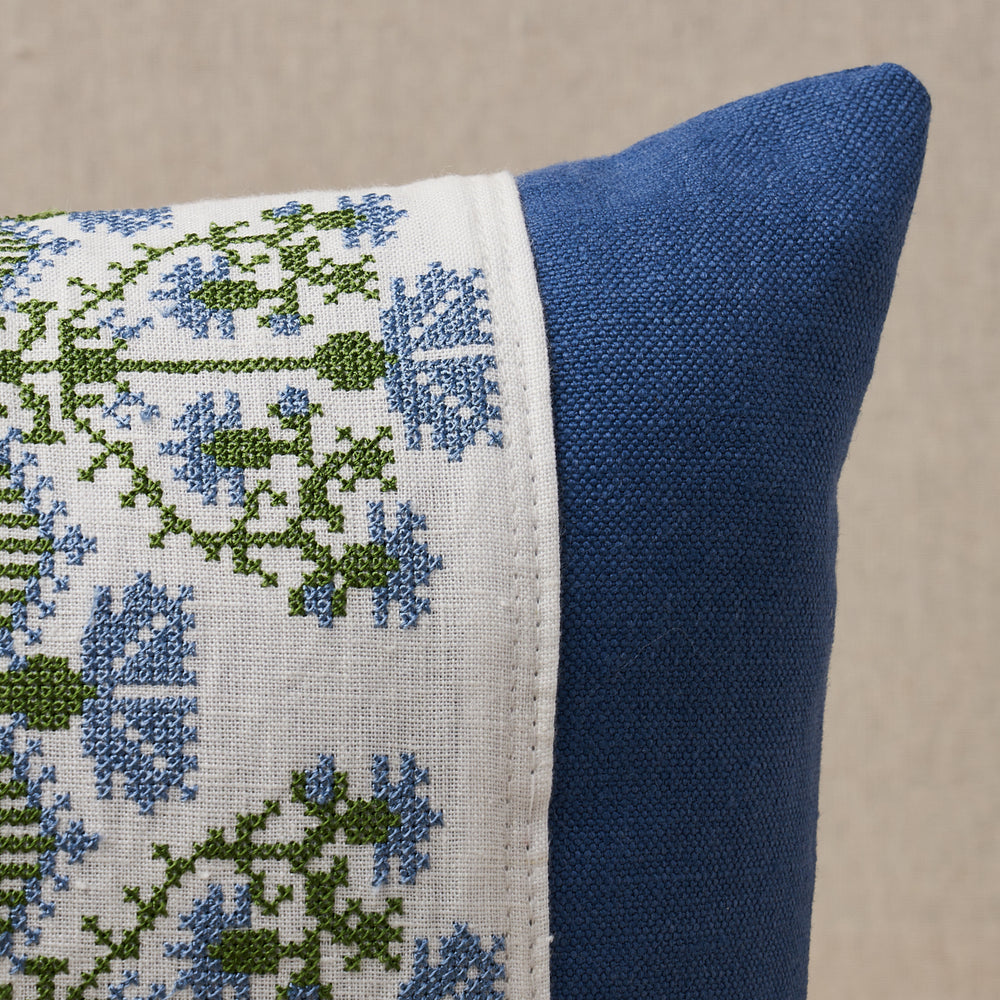 Cuscino ricamato Custis | Chesapeake