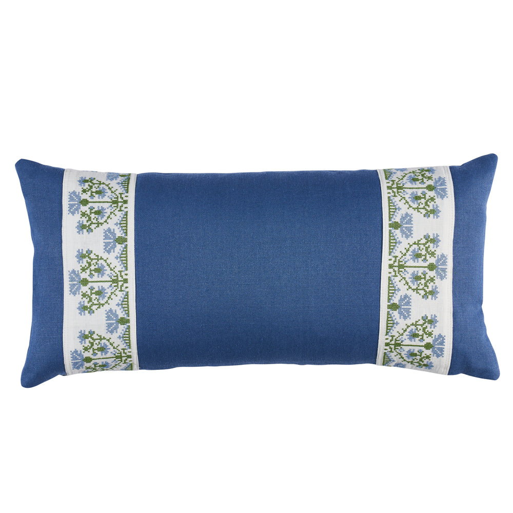 Cuscino ricamato Custis | Chesapeake