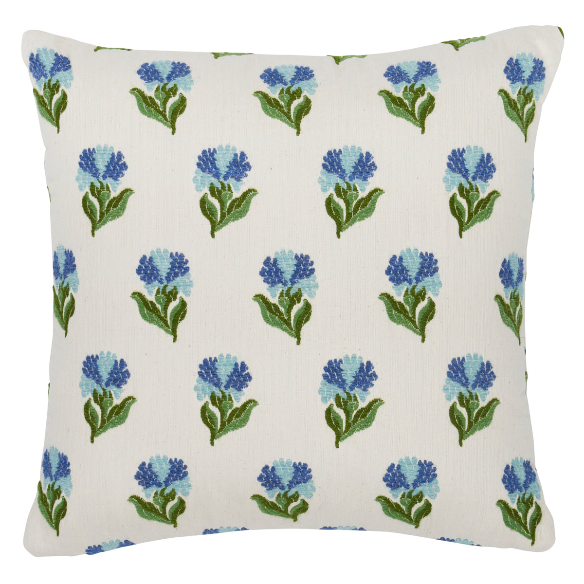 Rosina Floral Pillow | Cornflower