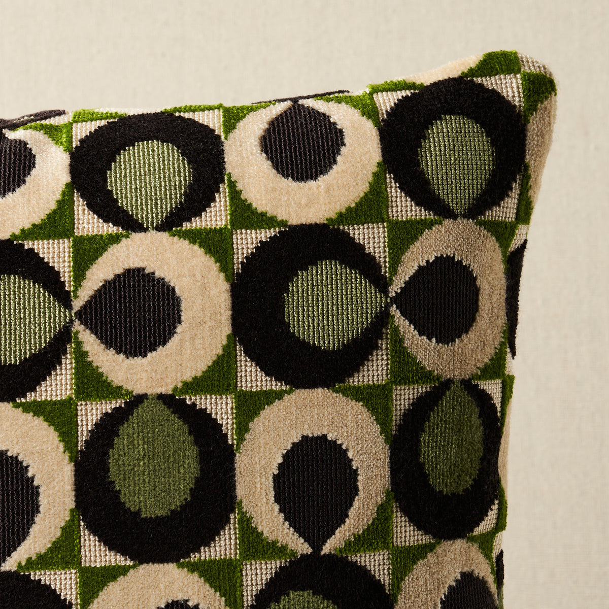 Cuscino in velluto Eclipse | Abete rosso