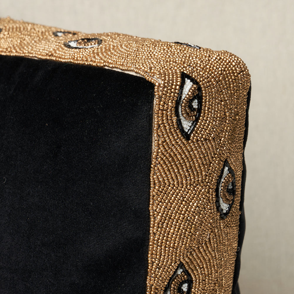 Cuscino Mind's Eye Box Edge | Nero