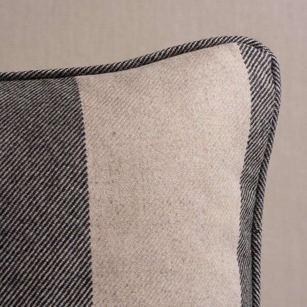 Hemlock Stripe Pillow - Graphite