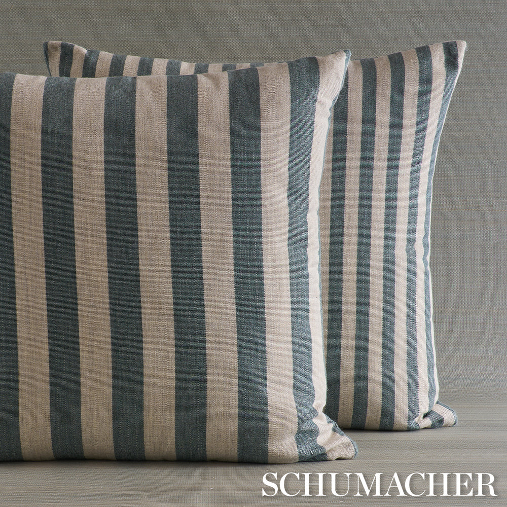 Hanson I/O Stripe Pillow | Teal