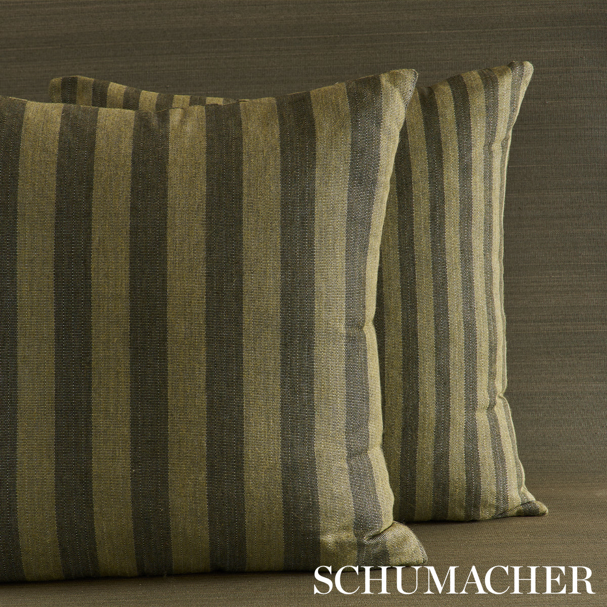 Hanson I/O Stripe Pillow | Green