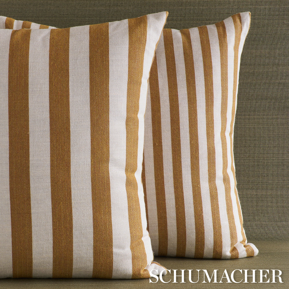 Hanson I/O Stripe Pillow | Marigold