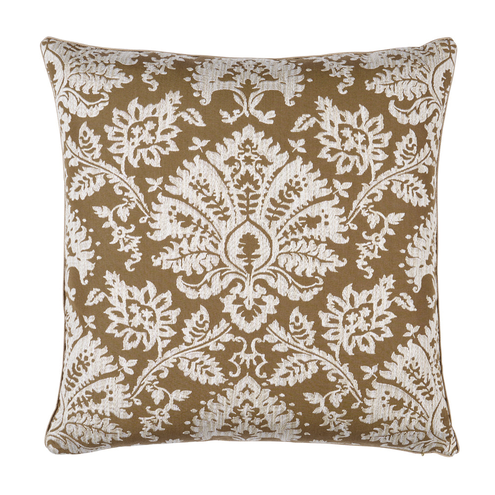 Gianna Embroidery Pillow | Caramel