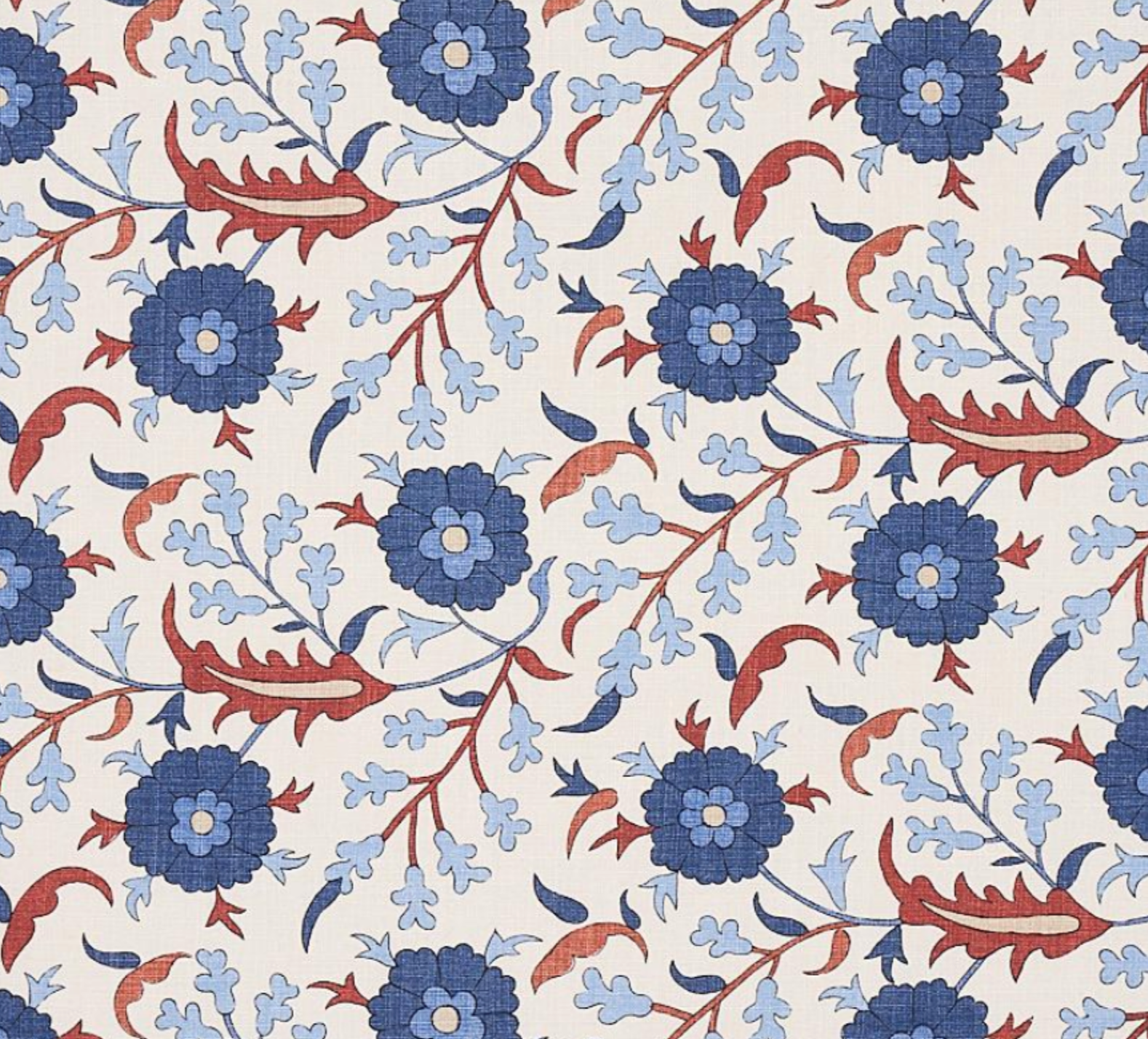 Cabana Floralia Pillow | Parchment