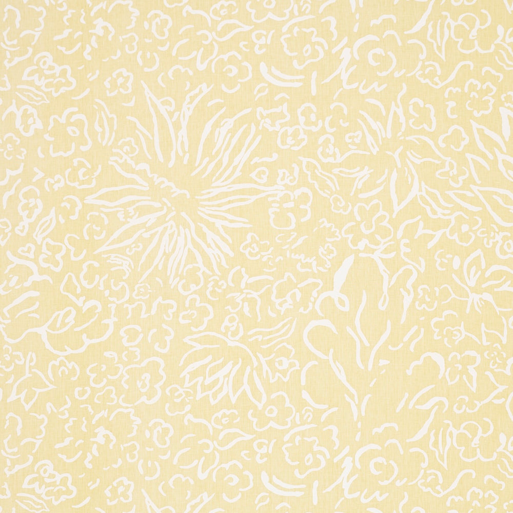Matisse | White On Yellow